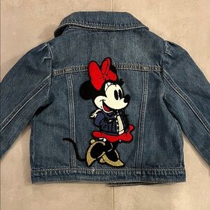 Baby Gap x Disney Minnie Mouse Jean Jacket